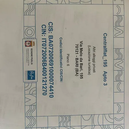 Centralflats 195 Private Apartment Bari